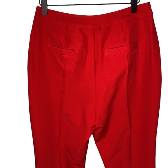 GILI True Red Side Vent Bootcut  Button Detail High Rise Pants Stretch Western - Picture 8 of 16